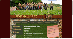 Desktop Screenshot of pfadigallispitz.ch