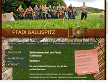 Tablet Screenshot of pfadigallispitz.ch